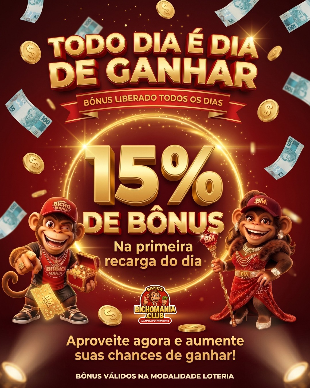 TODO DIA É DIA DE GANHAR